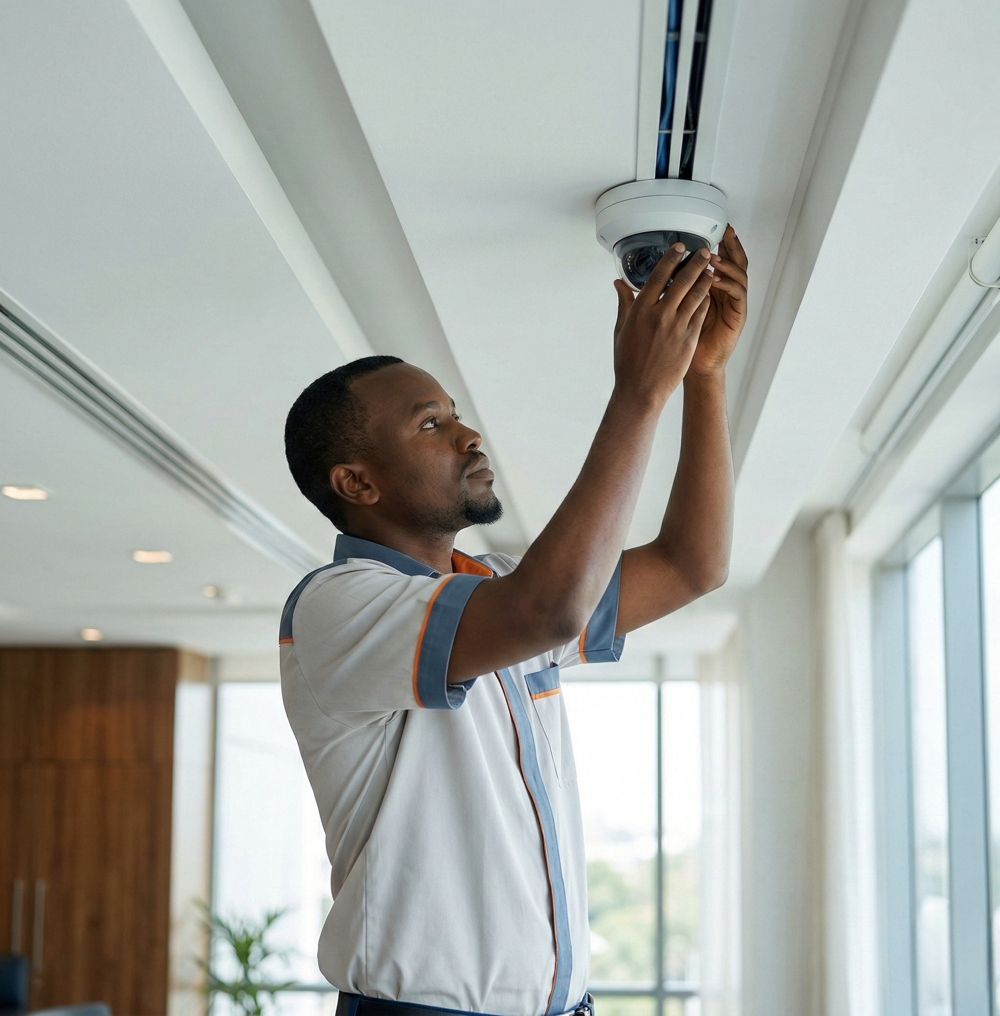 Security solution installation